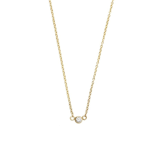 Antique Gold Star Set Pearl Pendant & Chain | RH Jewellers